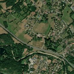 Vue de Camping à la ferme de Verdun