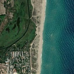 Vue de Camping de la Plage