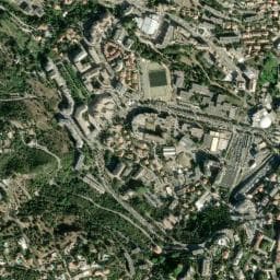 Vue de Fontaine de la gare de Bastia