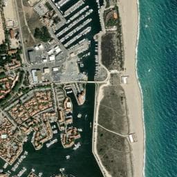 Vue de Aire camping-cars de Saint-Cyprien