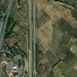 Vue de Aire de camping-car à Villemolaque