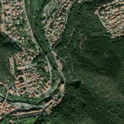 Vue de Aire de Camping Car du camping Amélia