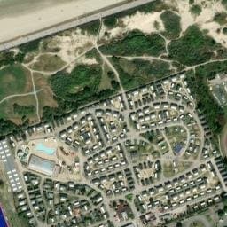 Vue satellite de Camping de la Licorne à Téteghem-Coudekerque-Village