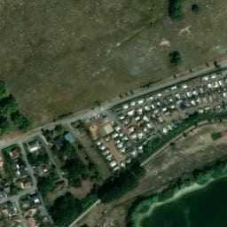 Vue satellite de Camping La Plaine à Bray-Dunes