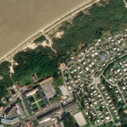 Vue satellite de Camping des Dunes à Gravelines