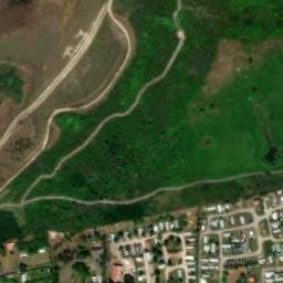 Vue satellite de Camping Clairette à Oye-Plage