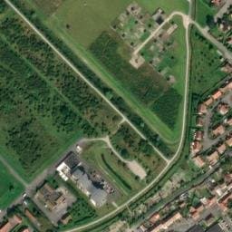 Vue satellite de Aire de camping-car à Gravelines à Gravelines