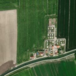 Vue satellite de Pont d'Oye à Oye-Plage
