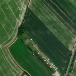 Vue satellite de Camping Le Coralto à Nortkerque