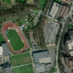Vue satellite de Camping Urban Gardens à Warneton