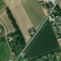 Vue satellite de Camping de l'Yser à Lederzeele