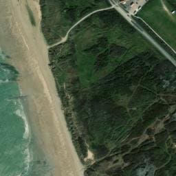 Vue satellite de Les Ajoncs à Audinghen