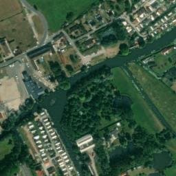 Vue satellite de Camping Le Rivage à Moulle