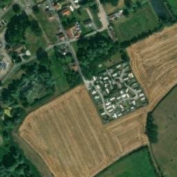 Vue satellite de Camping La Roseraire à Moulle