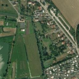 Vue satellite de Camping le Clairmarais à Saint-Omer