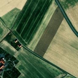 Vue satellite de Camping de la Rabaude à Staple