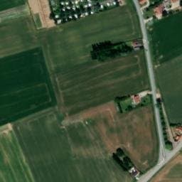 Vue satellite de Camping de la Ferme des Saules à Saint-Jans-Cappel