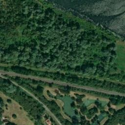Vue satellite de Camping Municipal Beauséjour à Saint-Omer
