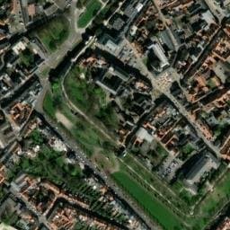 Vue satellite de Aire de stationnement pour camping car à Boulogne-sur-Mer