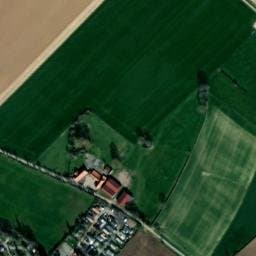 Vue satellite de Camping à Morbecque à Morbecque