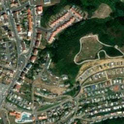 Vue satellite de Camping Municipal La Falaise à Saint-Étienne-au-Mont