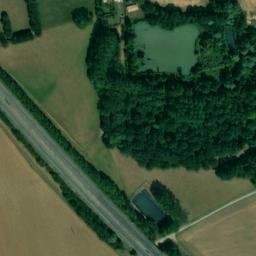 Vue satellite de Camping du Lac de Rebecques à Saint-Augustin