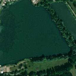 Vue satellite de Camping du Lac de Rebecques à Mametz
