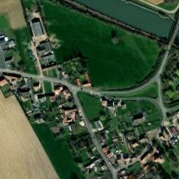 Vue satellite de Camping de la Petite Forêt à Isbergues