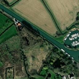 Vue satellite de Aire de camping-car à Robecq à Robecq