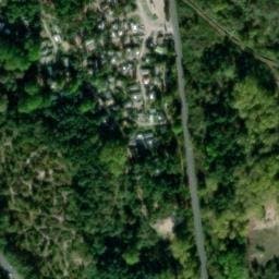 Vue satellite de Camping La Dune Blanche à Camiers