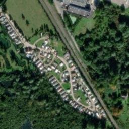 Vue satellite de Camping Les Étangs Fleuris à Montreuil-sur-Mer