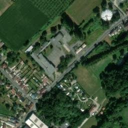 Vue satellite de Camping du Domaine de la Biette à Divion