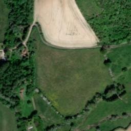 Vue satellite de La Halte d'Autrefois à Lebiez