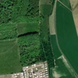 Vue satellite de Camping La Verte Colline à Bergueneuse