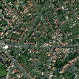 Vue satellite de Aire de camping-cars de Grenay à Grenay