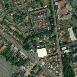 Vue satellite de Aire de camping-cars de Lens à Lens
