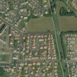 Vue satellite de Aire de camping-car à Verton à Verton