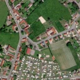 Vue satellite de Camping Municipal de la Canche à Guisy