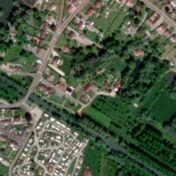 Vue satellite de Camping municipal - Les peupliers à Guisy