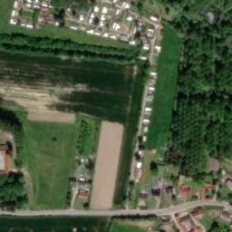 Vue satellite de Camping de la Route Fleurie à Saint-Georges
