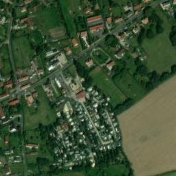 Vue satellite de Les Vertes Feuilles à Quend