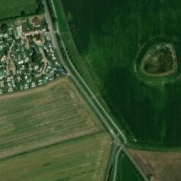 Vue satellite de Camping de la Motte à Quend