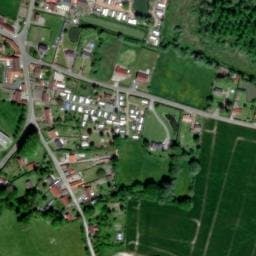 Vue satellite de Camping municipal du Hamel à Tortefontaine