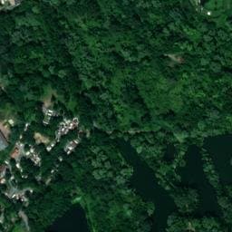 Vue satellite de Camping Municipal de Plouvain (2) à Plouvain