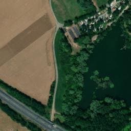 Vue satellite de Camping Municipal de Plouvain à Plouvain