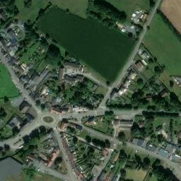 Vue satellite de Aire de camping-car de Bavay à Obies