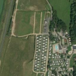 Vue satellite de La Garenne de Moncourt à Rue