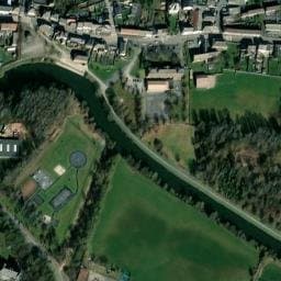 Vue satellite de Aire de camping-car à Recquignies à Recquignies