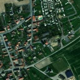 Vue satellite de La Paille Haute à Boiry-Notre-Dame