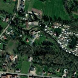 Vue satellite de Camping La Chute d'Eau à Canettemont